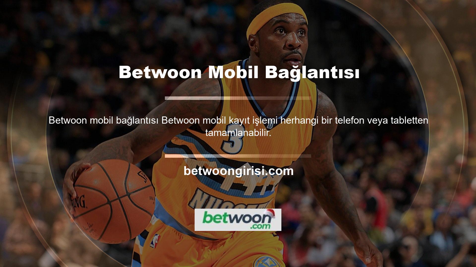 Android cihazınızda Betwoon web sitesini kendiniz kullanabilirsiniz
