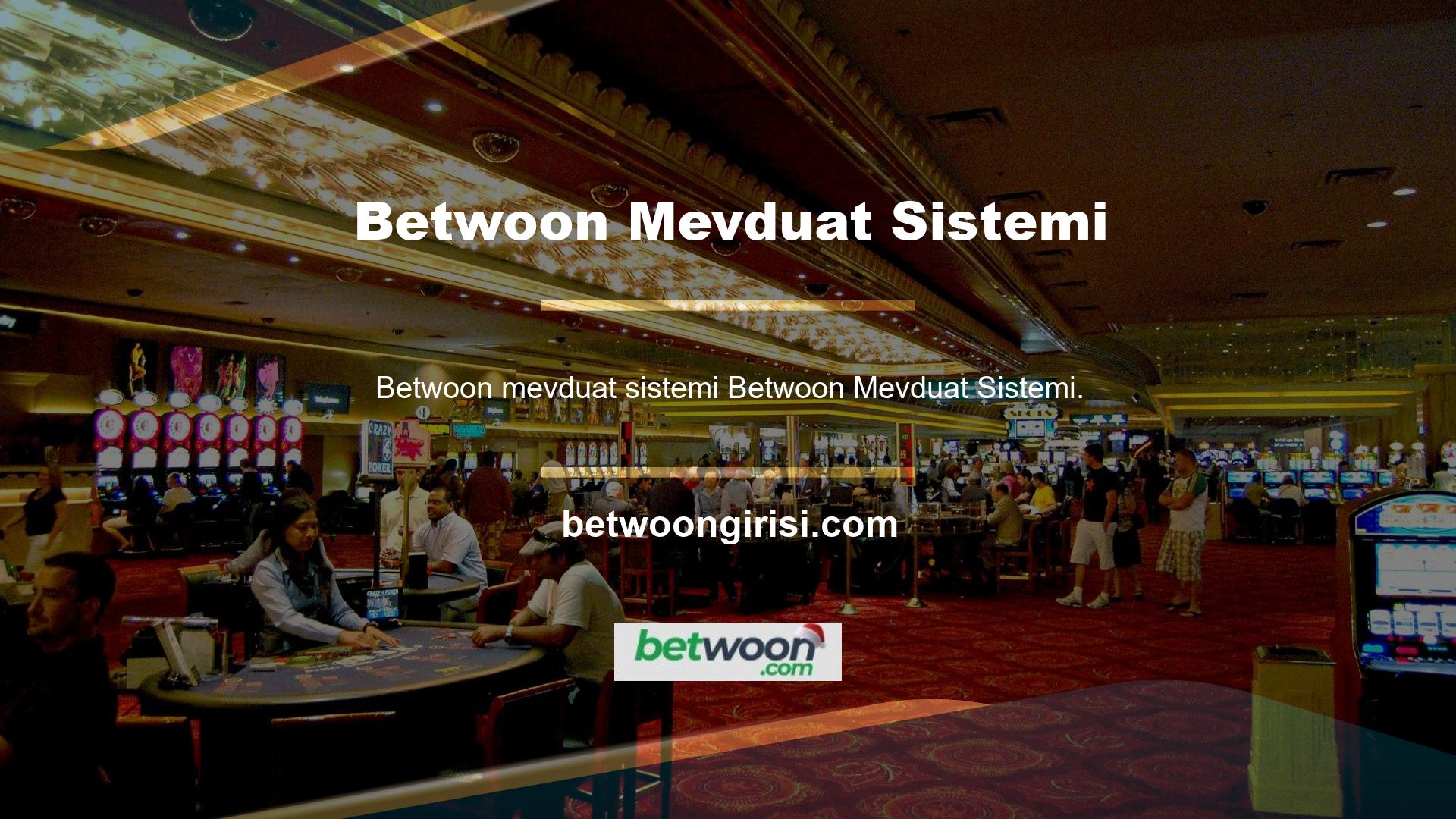 Yeni bir Betwoon adresini tasarruf ettikten sonra depozito ödemeniz istenecektir